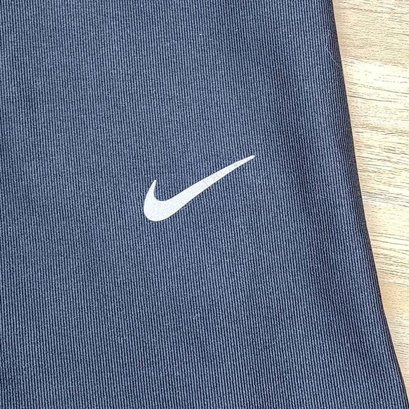 ☔️🔺️Nike Black & Coral Cropped Running Athletic Pants Small - Picture 7 of 12